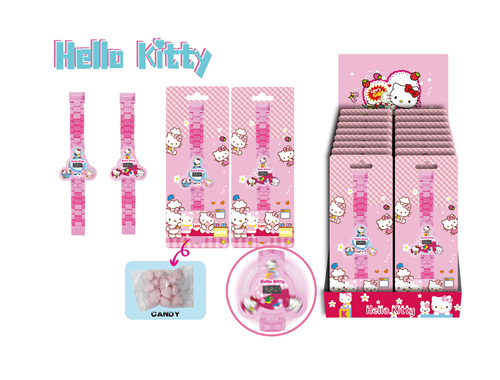 HelloKitty Spinning Watch With Candy  