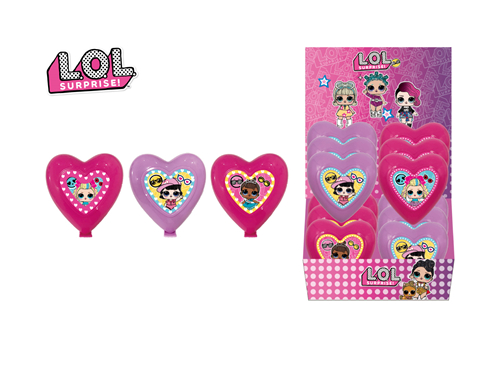 LOL Heart Shaped Container With Candy