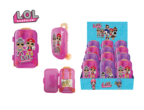 LOL Luggage With Candy 
