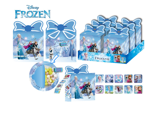 FROZEN Sticker Roller Box With Candy