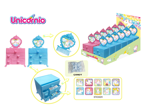 UNICORN Dress Up Box With Candy 