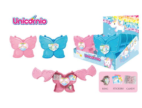 UNICORN Butterfly Box With Candy