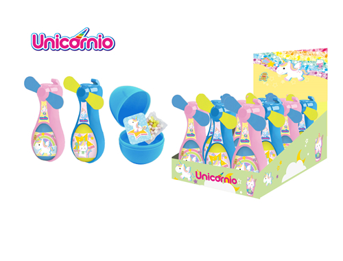 UNICORN Fan With Egg With Candy 