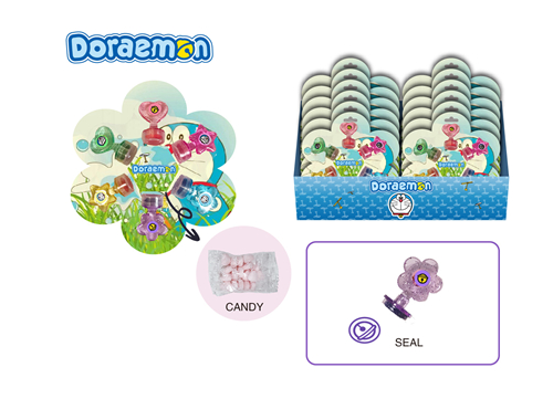 Doraemon Stamper Set With Candy