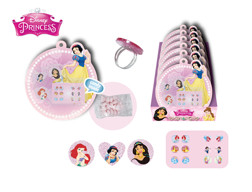 PRINCESS Rings Set With Candy 