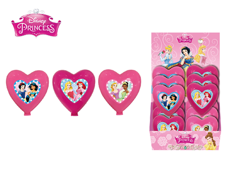 PRINCESS Heart Shaped Container With Candy 