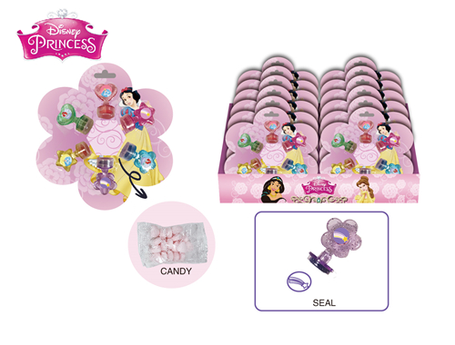 PRINCESS Stamper Set With Candy 