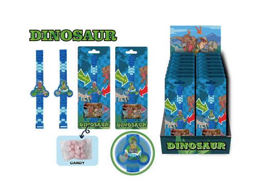 DINOSAUR Spinning Watch With Candy 