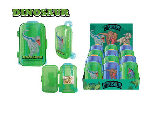 DINOSAUR Luggage With Candy 