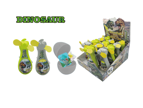 DINOSAUR Fan With Egg With Candy