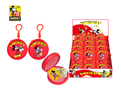 MICKEY Tin Wallet With Candy