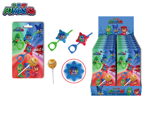 PJMASKS Puller Spinning Top With Lollipop 