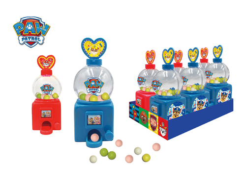 PAW Heart Gumball Candy