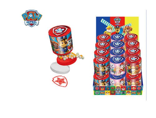 PAW Luggage With Candy