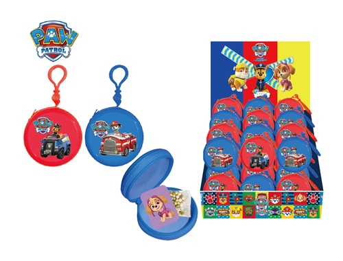 PAW Tin Wallet With Candy