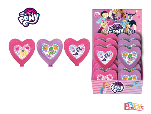 My Little Pony Heart Shaped Container With Candy