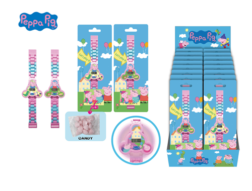 PEPPAPIG - Spinning watch with candy 