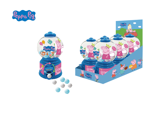 PEPPAPIG Round gumball machine with X 60g (gumball)  ​