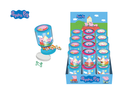 PEPPAPIG - Stamper Container With Candy 