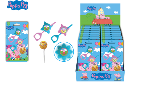 PEPPAPIG Puller Spinning Top With Lollipop 