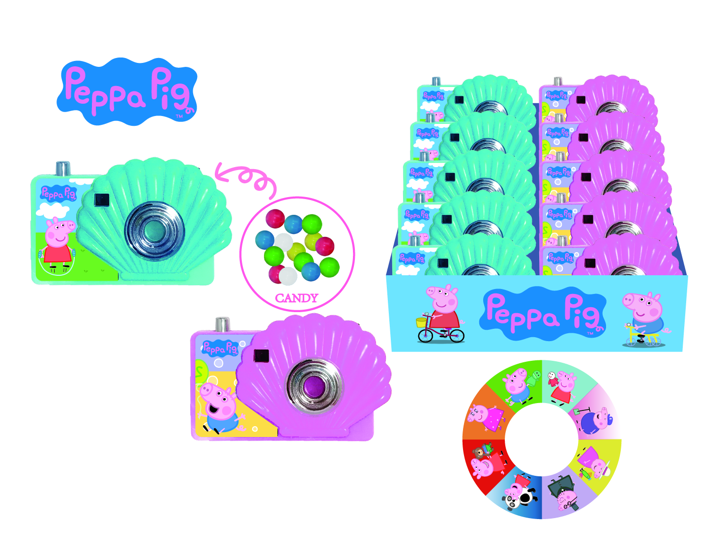 PEPPAPIG Camera With Candy