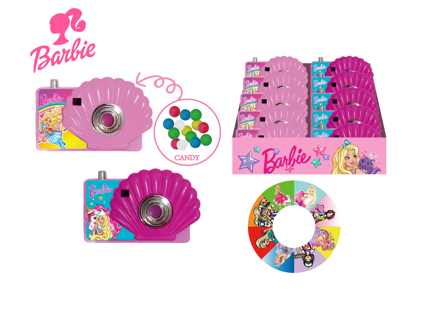 BARBLE Camera With Candy