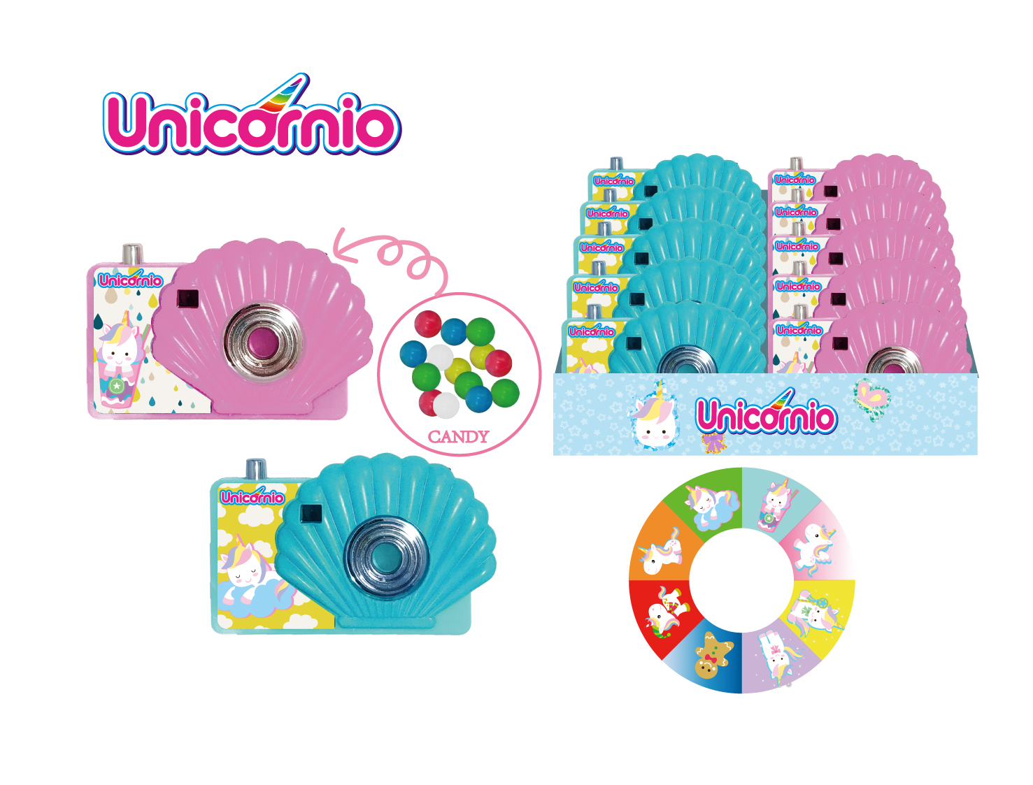 UNICORN Camera With Candy 