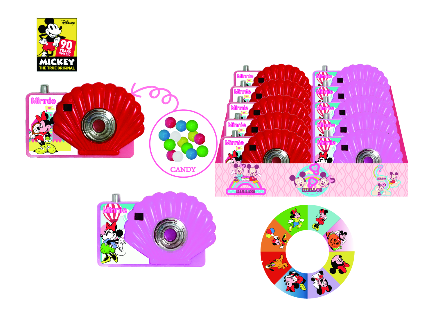 MICKEY Camera With Candy 