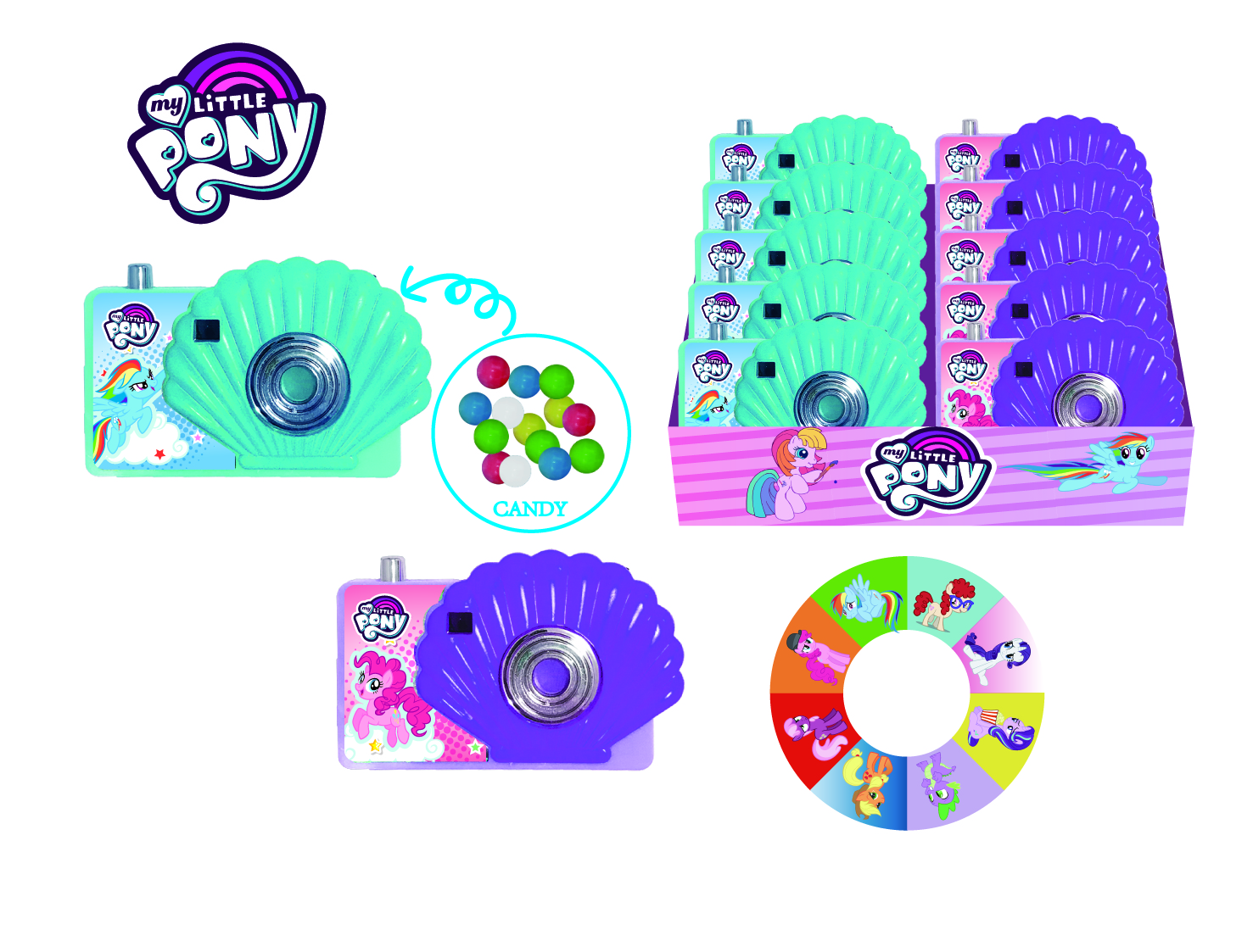 My Little Pony Camera With Candy 