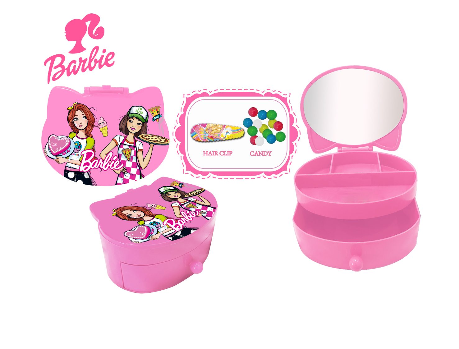 BARBLE Cmopact With Candy 