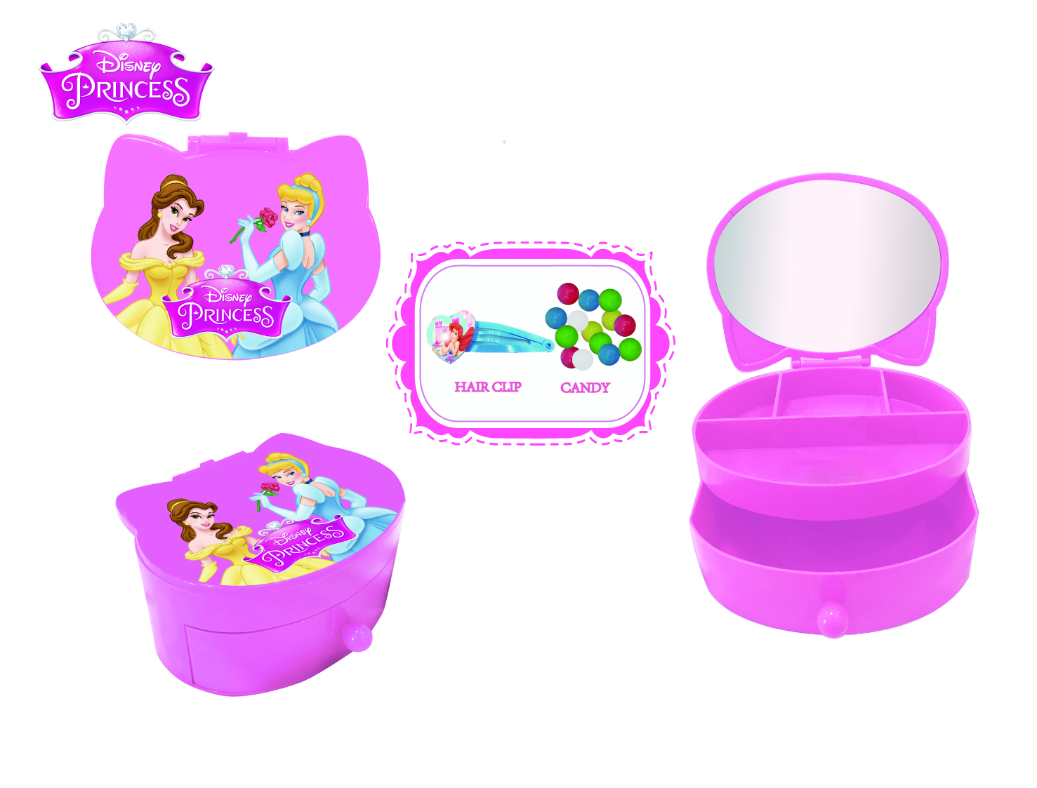 PRINCESS Cmopact With Candy
