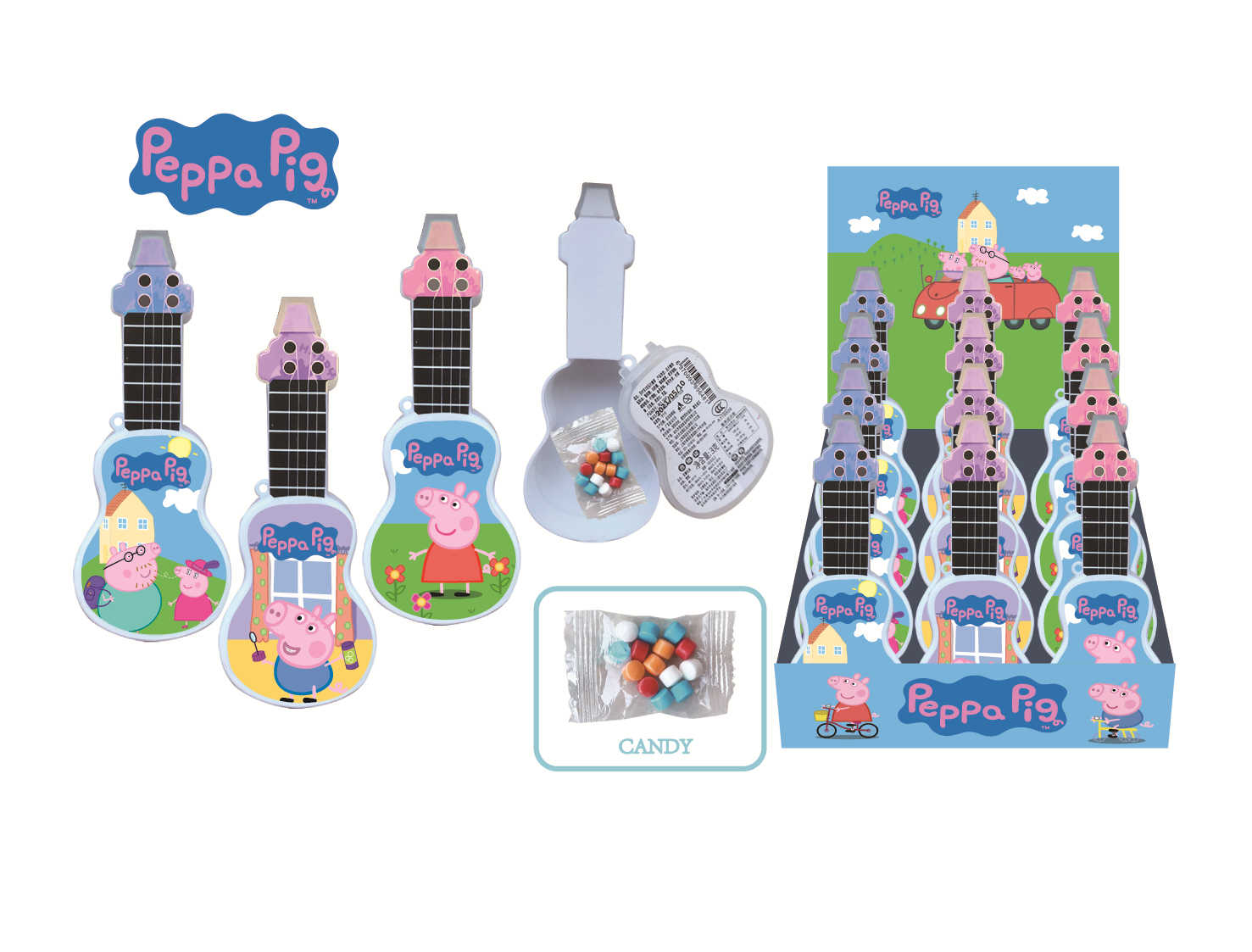 PEPPAPIG Guitar With Candy 