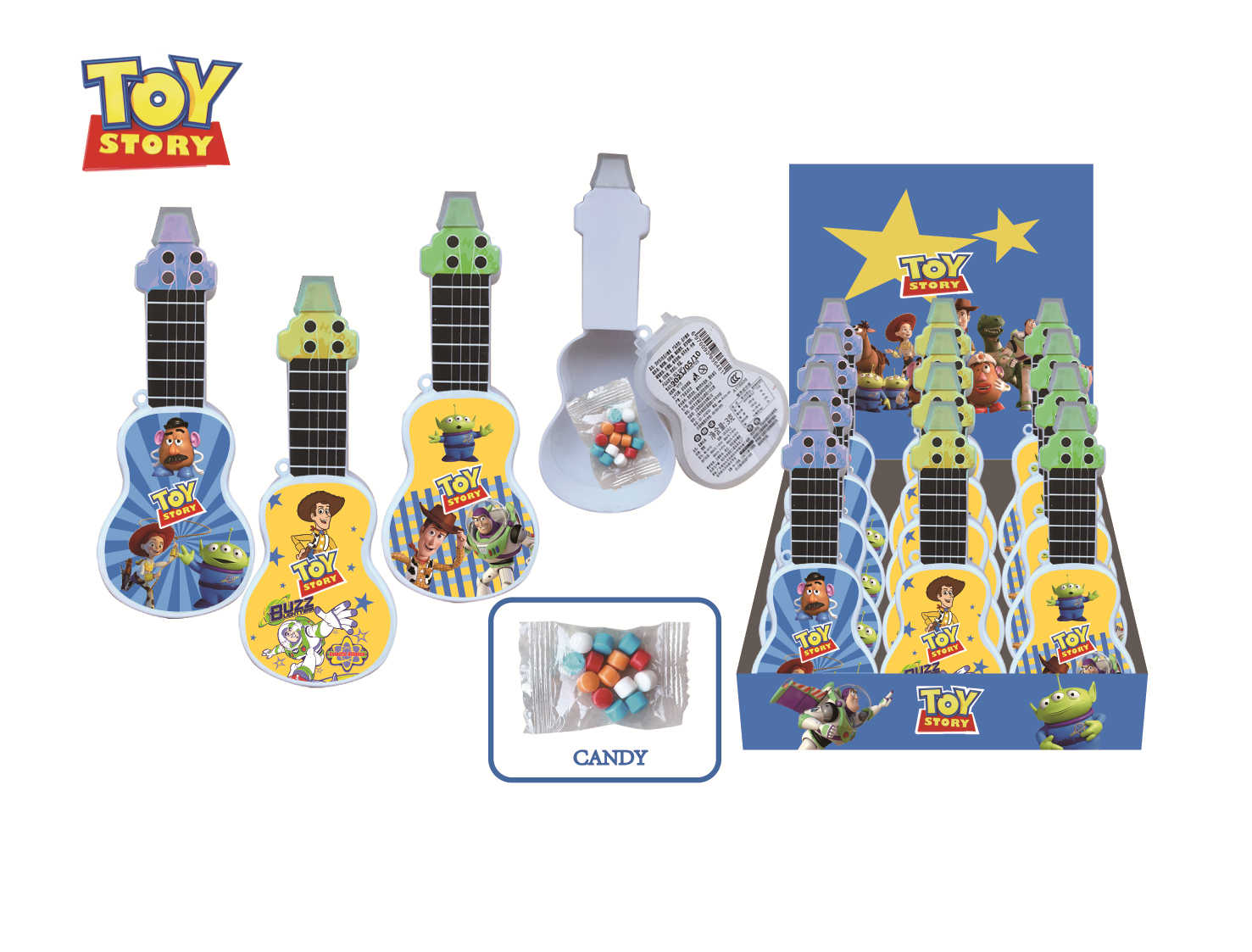 TOY STORY Guitar With Candy 