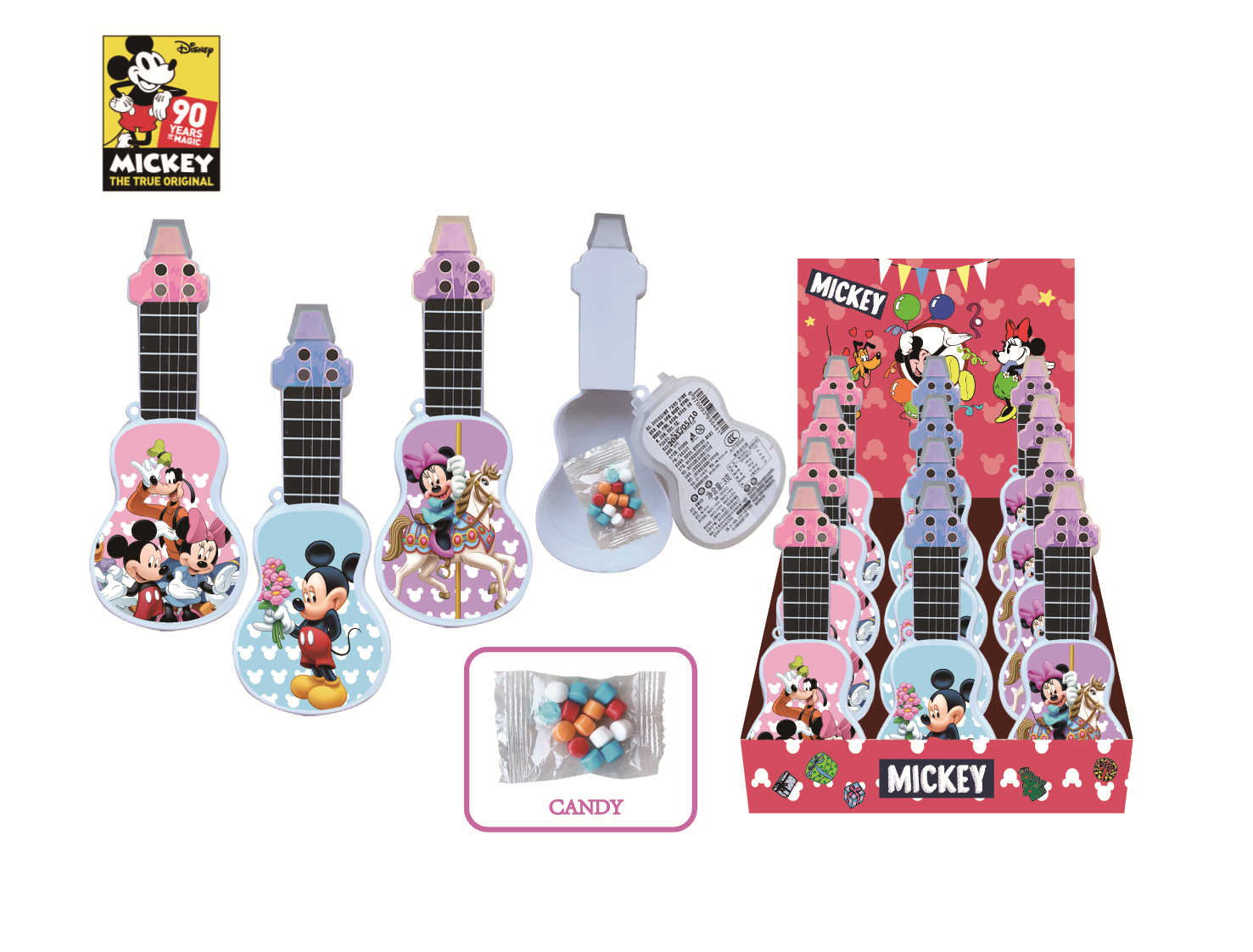MICKEY Guitar With Candy 