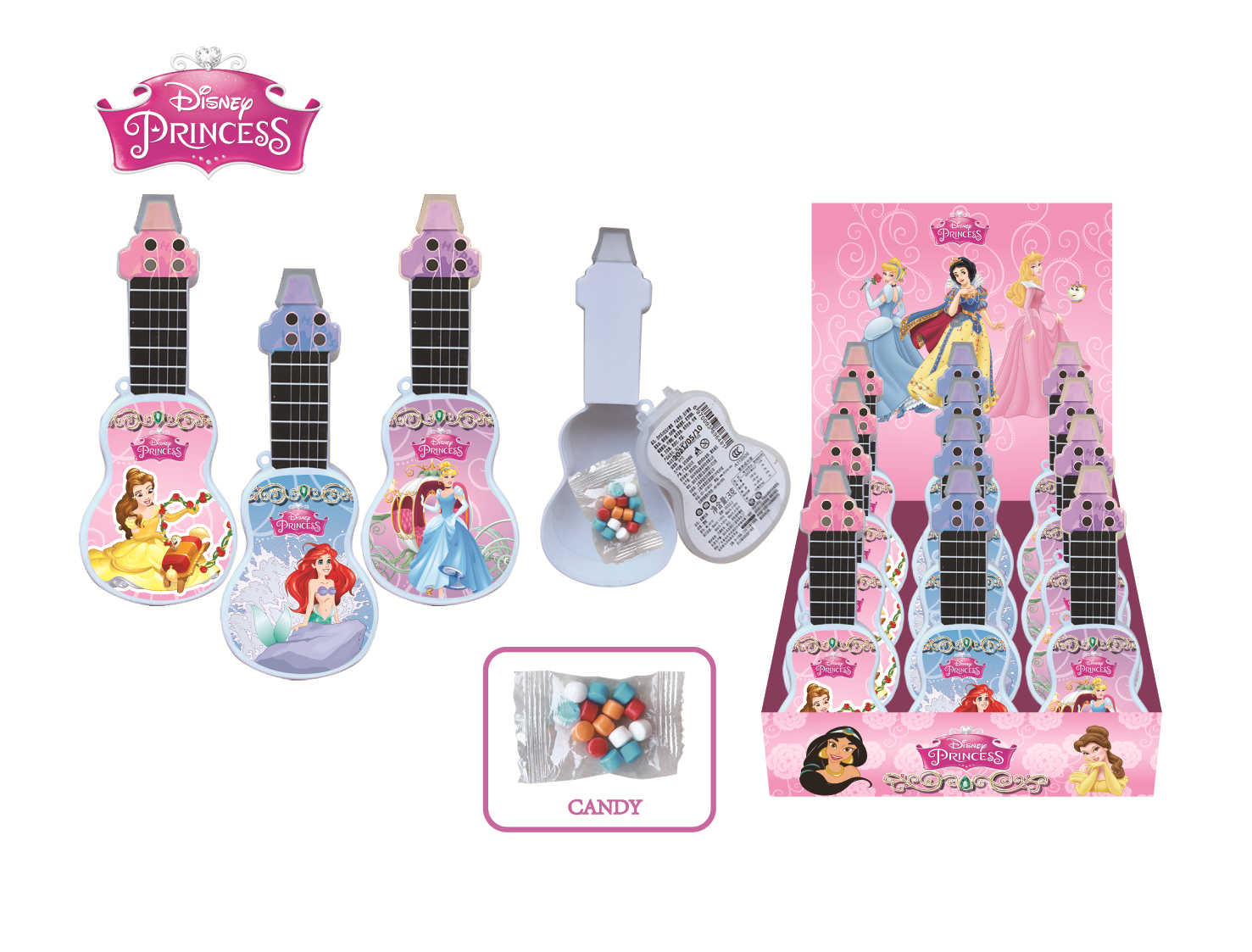 PRINCESS Guitar With Candy 
