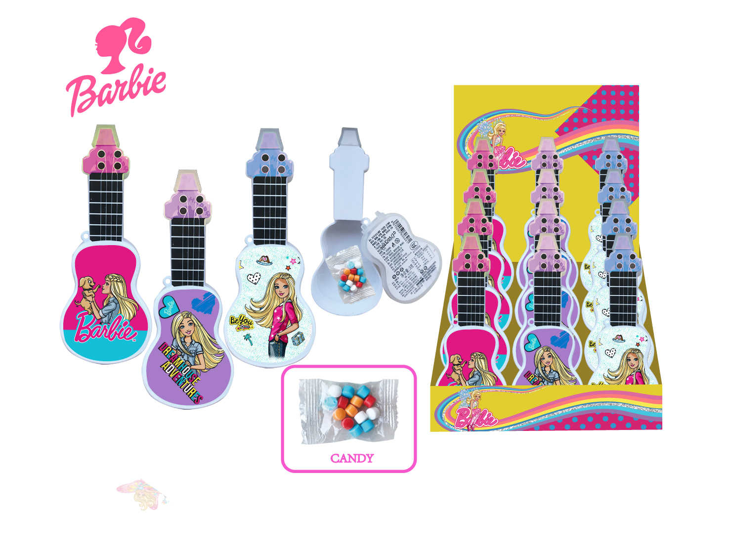 BARBLE Guitar With Candy 