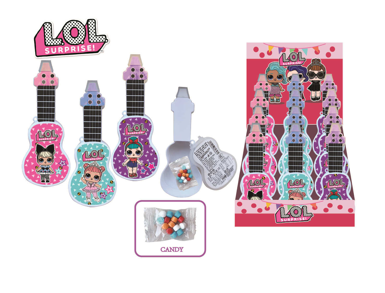 LOL Guitar With Candy 