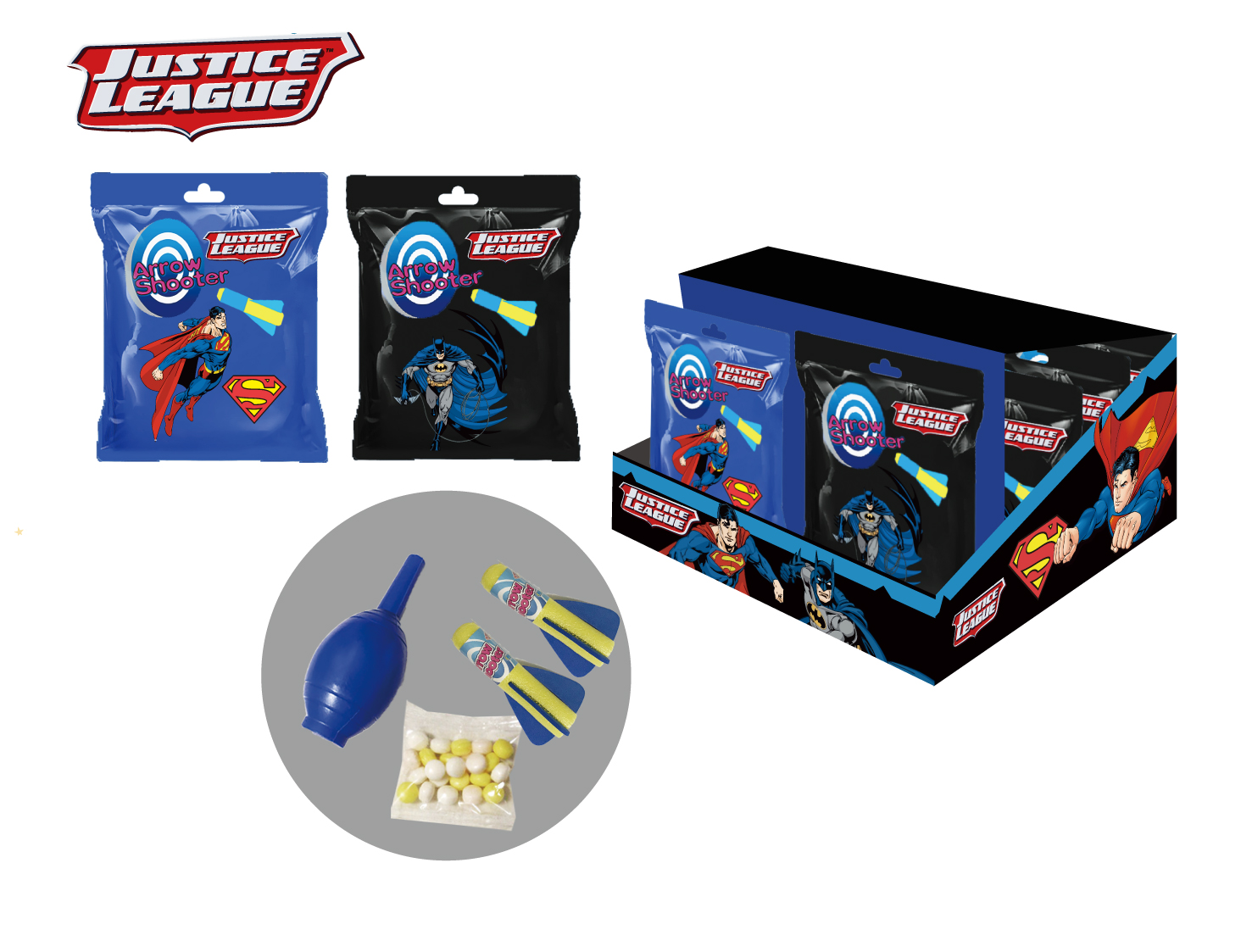 Justice League  Shooter With Candy 